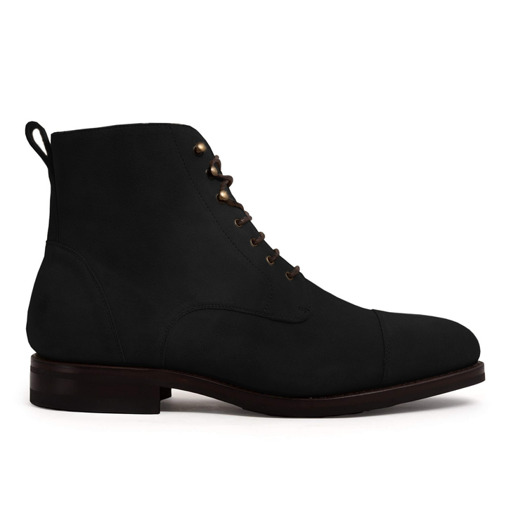 UPMEN Logan Boot suede leather black