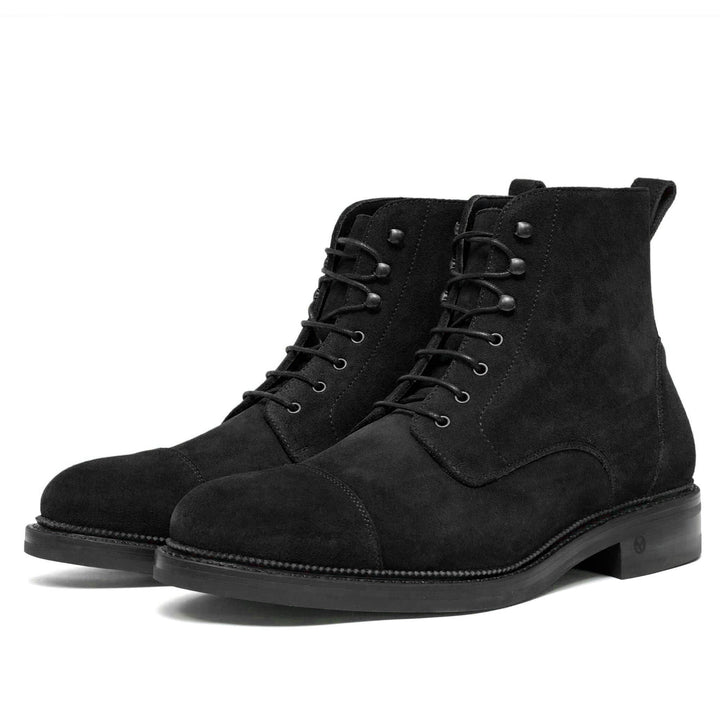 Logan Boot Black Suede | UPMEN