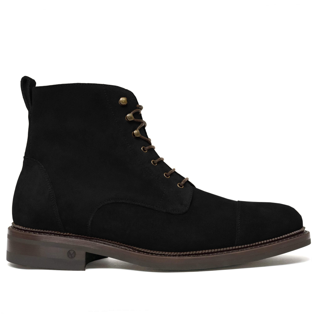 Logan Boot Black Suede | Tyler Luellen Build - UPMEN