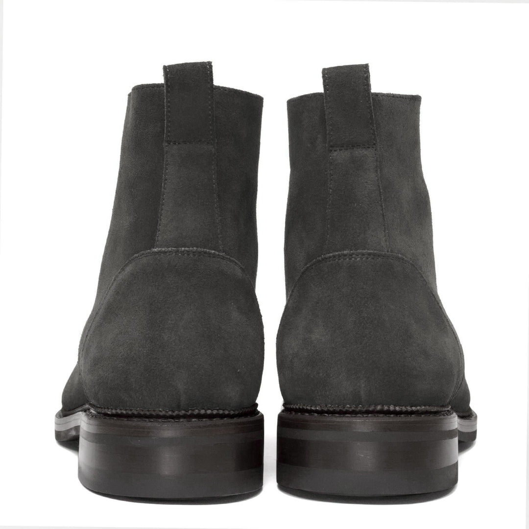 Logan Boot Grey Suede Build - UPMEN