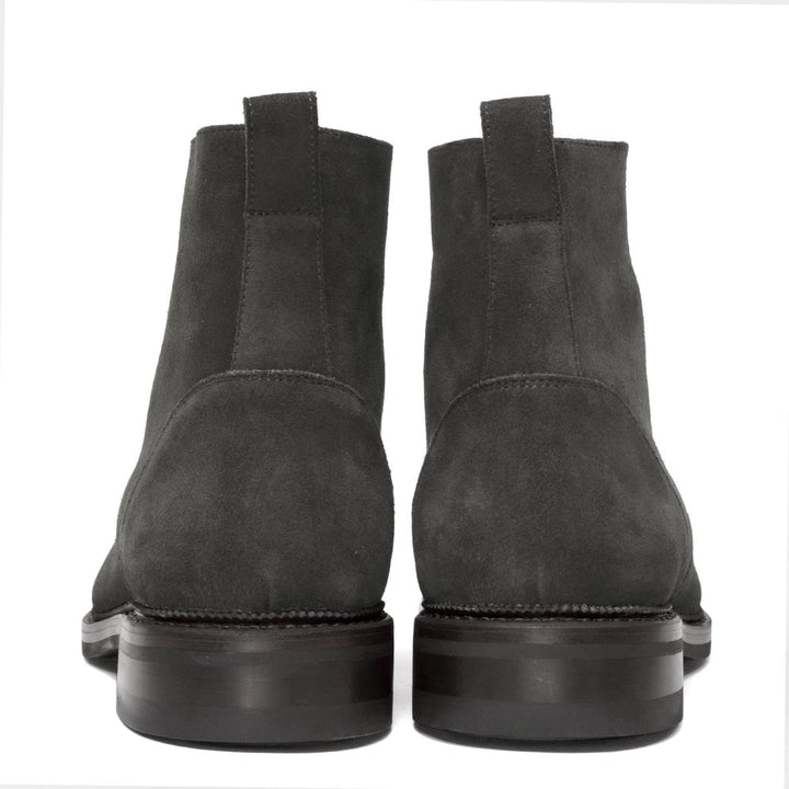 Logan Boot Grey Suede Build - UPMEN