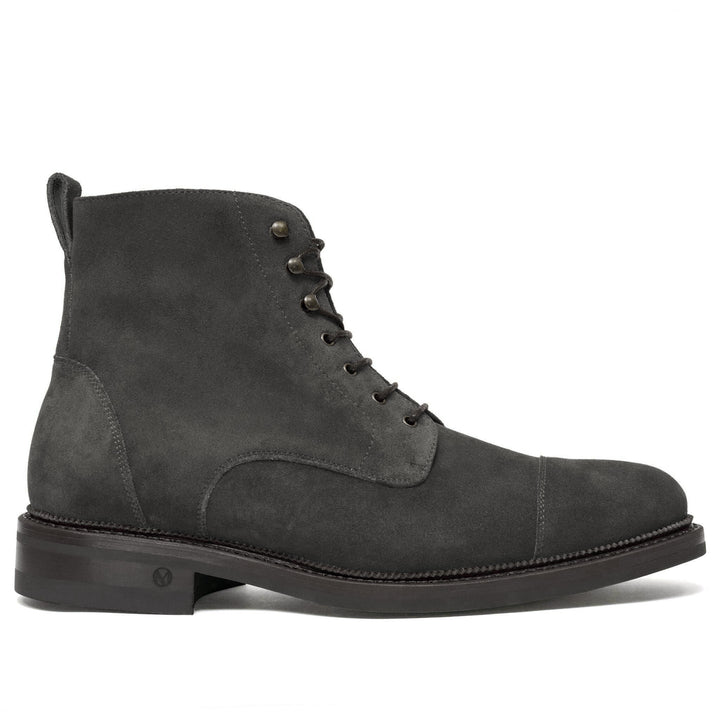 Logan Boot Grey Suede Build - UPMEN