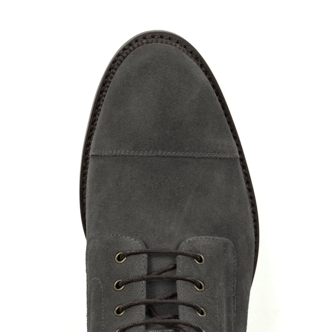 Logan Boot Grey Suede Build - UPMEN