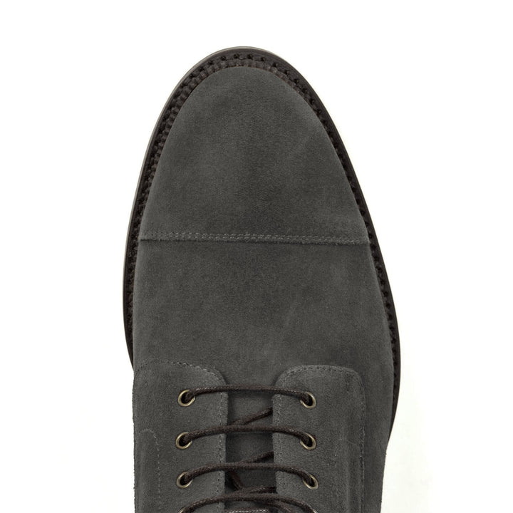 Logan Boot Grey Suede Build - UPMEN
