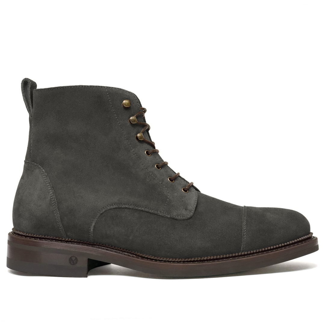 Logan Boot Grey Suede | Tyler Luellen Build - UPMEN