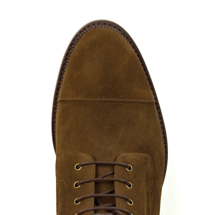 Logan Boot Kaki Suede | Tyler Luellen Build - UPMEN