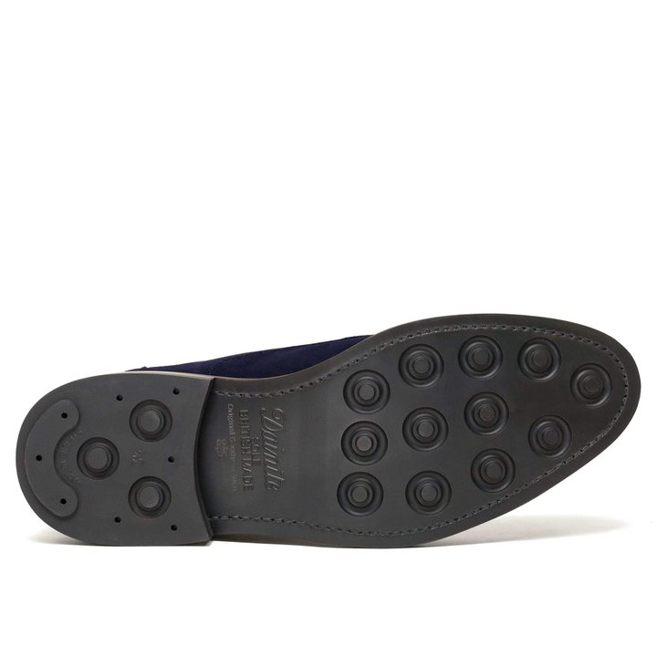 Logan Boot Navy Blue Suede | Build - UPMEN