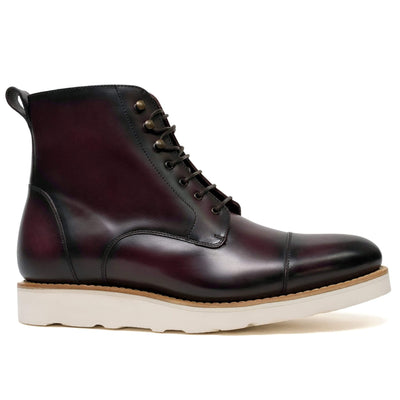 Logan Boot Burnished Burgundy Vibram | Tyler Luellen Build - UPMEN