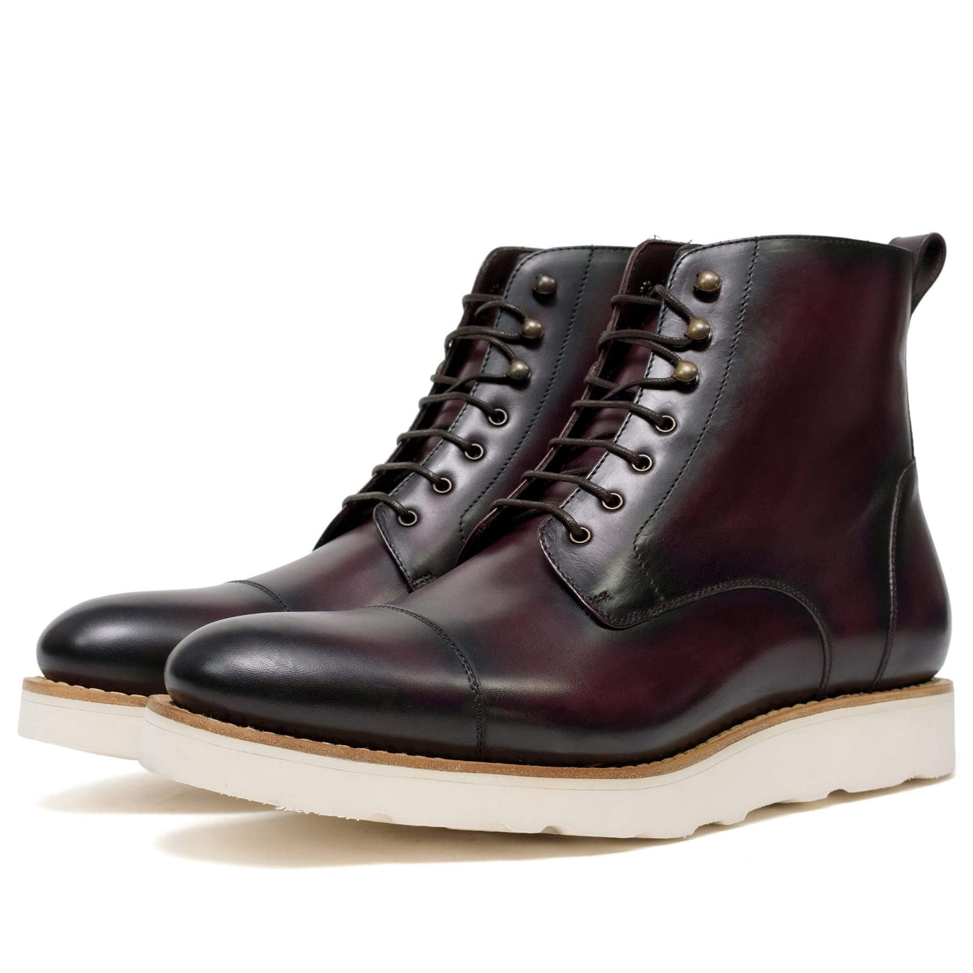 Logan Boot Burnished Burgundy Vibram | Tyler Luellen Build - UPMEN