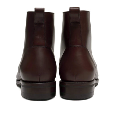 Logan Boot Dark Brown Box Calf - UPMEN